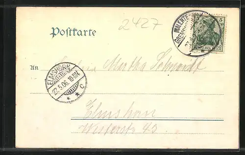 AK Gremsmühlen, Partie am Dieksee