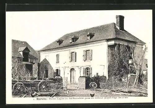 AK Bartrés, Maison Lagües oú Sainte-Bernadette
