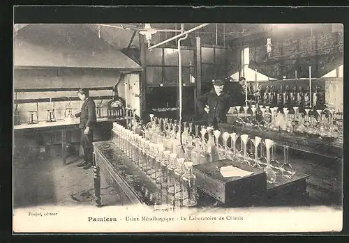 AK Pamiers, Usine Métallurgique, le Laboratoire de Chimie