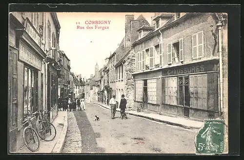 AK Corbigny, Rue des Forges