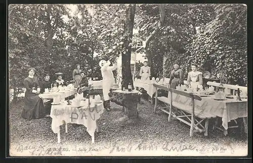 AK Gonneville, Hotel Aubourg-Salle Verte