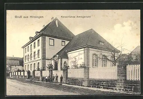 AK Hirsingen, Kaiserliches Amtsgericht