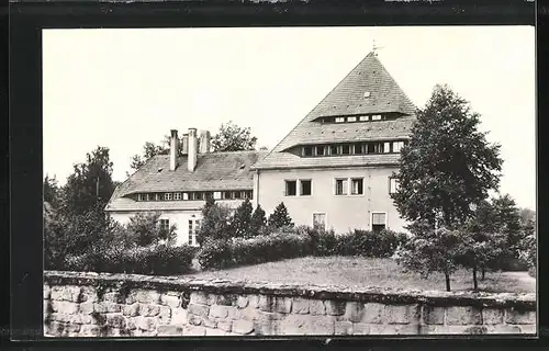 AK Landpoststempel Grillenburg Kr. Freital