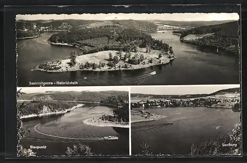 AK Landpoststempel Heinersdorf über Lobenstein (Thür.)