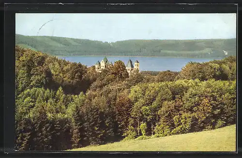 AK Landpoststempel Waldfrieden Andernach Land