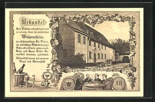 AK Walporzheim a. Ahr, Weingut St. Peter