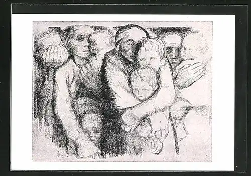 Künstler-AK Käthe Kollwitz: Die Mutter