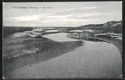 AK Ording / Nordseebad, Am Priel