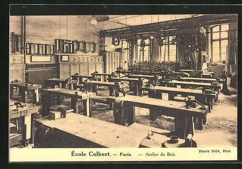 AK Paris, École Colbert, Atelier du Bois