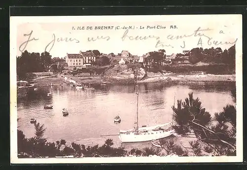 AK Ile de Bréhat, Le Port-Clos