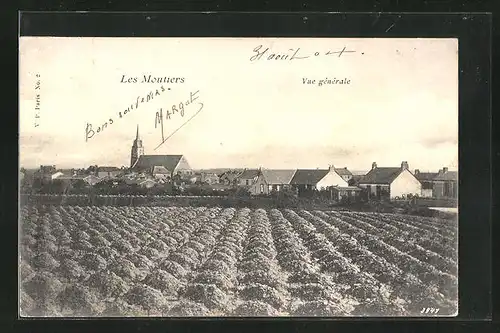 AK Les Moutiers, Vue générale