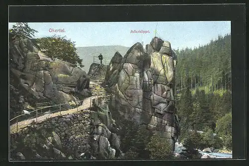 AK Okertal, Aussichtspunkt auf der Adlerklippe