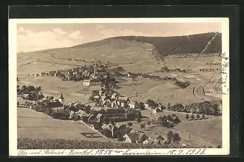 AK Oberwiesenthal / Erzgebirge, Gesamtansicht