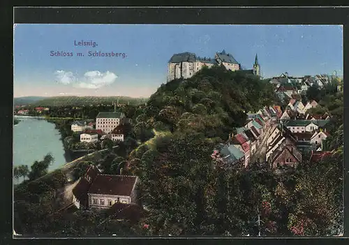 AK Leisnig, Schloss mit Schlossberg