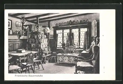 AK Sonneberg, Fränkische Bauernstube