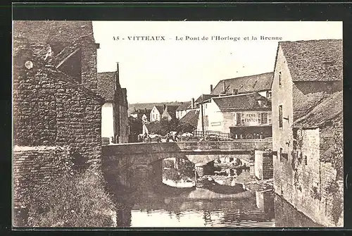 AK Vitteaux, Le Pont de l`Hotloge et la Brenne