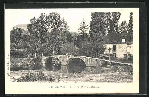 AK Les Laumes, Le Vieux Pont des Romains