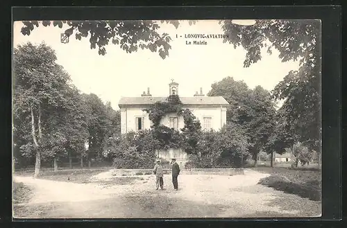 AK Longvic, Vue sur la Mairie