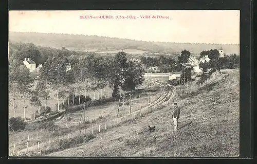 AK Recey-sur-Ource, Vall de l`Ource, Panorama