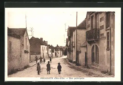 AK Premeaux, Enfants en Rue Principale