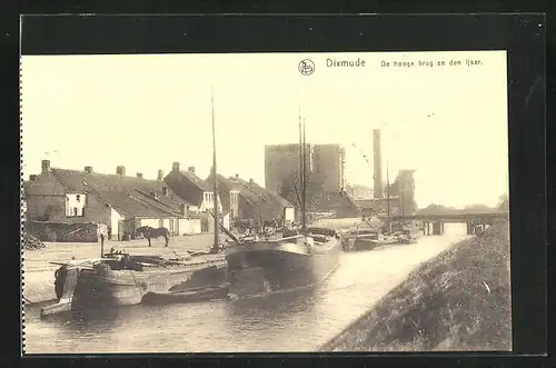 AK Dixmude, De hooge brug en den Ijser