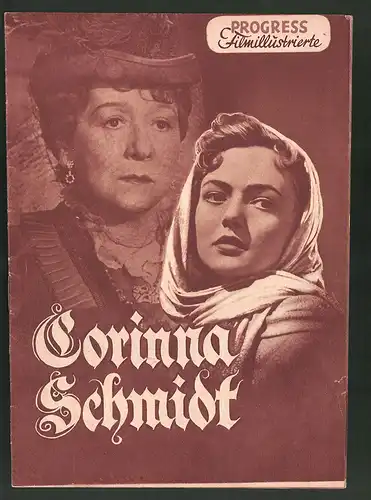 Filmprogramm PFI, Corinna Schmidt, Trude Hesterberg, Willi Kleinoschegg. Ingrid Rentsch, Regie: Artur Pohl