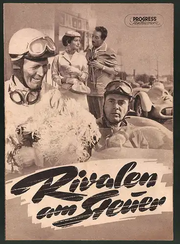 Filmprogramm PFI Nr. 38 /57, Rivalen am Steuer, Axel Monje, Wilhelm Koch-Hooge, Regie: E. W. Fiedler