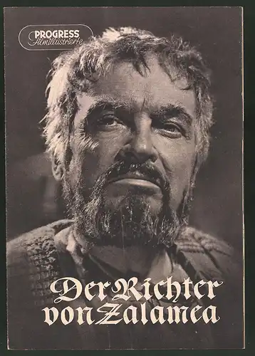 Filmprogramm PFI Nr. 31 /56, Der Richter von Zalamea, H. J. Büttner, Gudrun Schmidt-Ahrends, Regie: Martin Hellberg