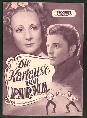 Filmprogramm PFI Nr. 53 /53, Die Kartause von Parma, Gérard Philipe, Renée Faure, Regie: Christian-Jaque