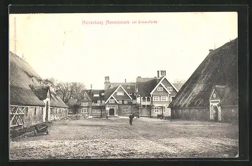 AK Hemmelmark bei Eckernförde, Herrenhaus Hemmelmark