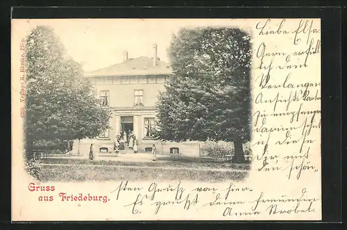 AK Friedeburg, Portal des Gutes