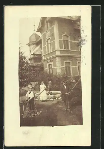 Foto-AK Laboe, Villa Piening 1913