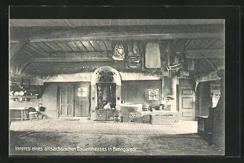 AK Beringstedt, Inneres eines Altsächsischen Bauernhauses