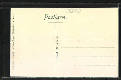 AK Braunlage, Ortsansicht im Sommer