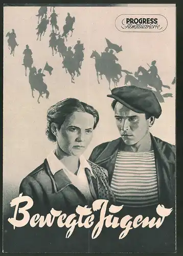 Filmprogramm PFI Nr. 6 /56, Bewegte Jugend, Ljonja Zipljakow, Oles Rudkowski, Oleg Kirst, Regie: Alexander Alow