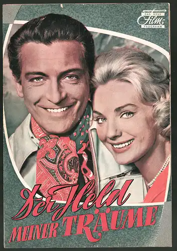 Filmprogramm DNF, Der Held meiner Träume, Carlos Thompson, Heidi Brühl, Maria Perschy, Regie: A. M. Rabenalt