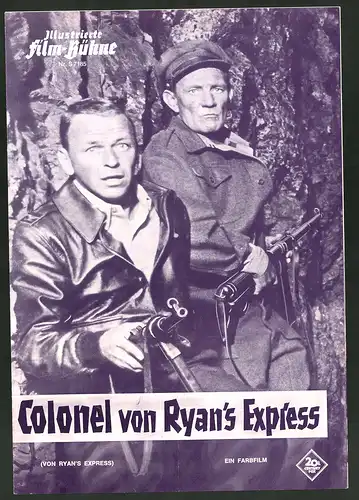 Filmprogramm IFB Nr. S 7185, Colonel von Ryan`s Express, Frank Sinatra, Trevor Howard, Regie: Mark Robson