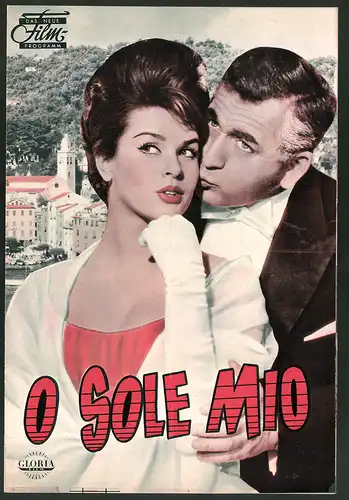 Filmprogramm DNF, O sole mio, Senta Berger, Jerome Courtland, Gunther Philipp, Regie: Paul Martin