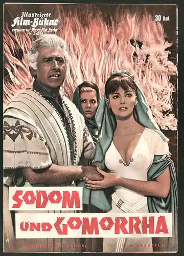 Filmprogramm IFB Nr. 6370, Sodom und Gomorrha, Stewart Granger, Pier Angeli, Regie Robert Aldrich