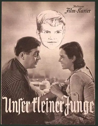 Filmprogramm IFK Nr. 3172, Unser kleiner Junge, Hermann Speeltmans, Hilde Jansen, Ernst Waldrow, Regie Walter Tost