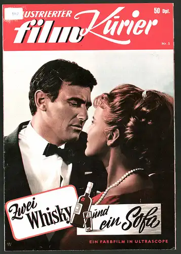 Filmprogramm IFK Nr. 5, Zwei Whisky und ein Sofa, Maria Schell, Karl Michael Vogler, Nadia Gray, Regie Günter Gräwert