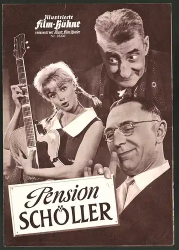 Filmprogramm IFB Nr. 05330, Pension Schöller, Theo Lingen, Christa Williams, Rudolf Vogel, Regie Georg Jacoby