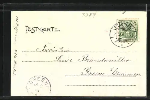 AK Braunlage i. Oberharz, Hauptstrasse mit Hôtel, Geschäft und Rinderherde