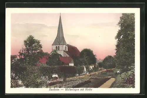 AK Northeim, Wallanlagen mit Kirche