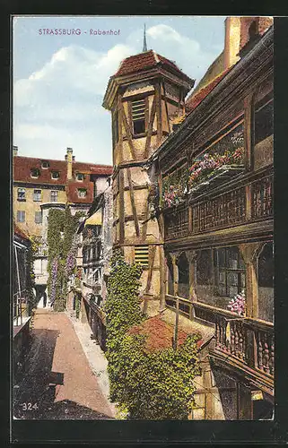 AK Strassburg, Rabenhof, Innenhof