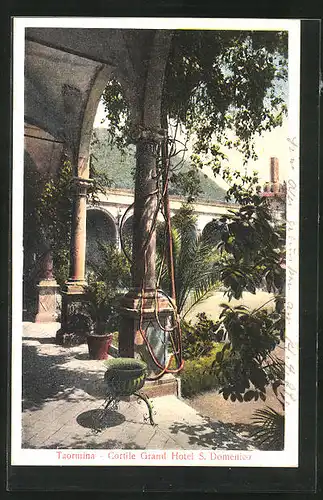 AK Taormina, Cortile Grand Hotel S. Domenico