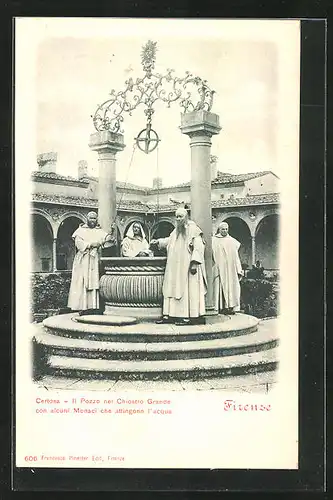 AK Firenze, Certosa - Il Pozzo nel Chiostro Grande