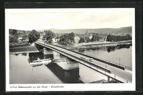 AK Bodenwerder an der Weser, Weserbrücke