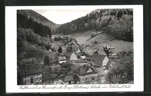 AK Zorge / Südharz, Blick ins Elsbachtal