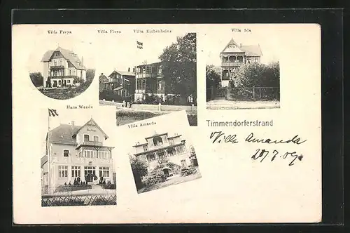 AK Timmendorferstrand, Villa Flora, VIlla Eichenheins, Villa Ida